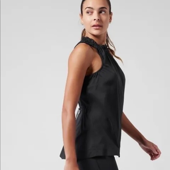 Athleta Levitate Run Tank // Black - Picture 3 of 11